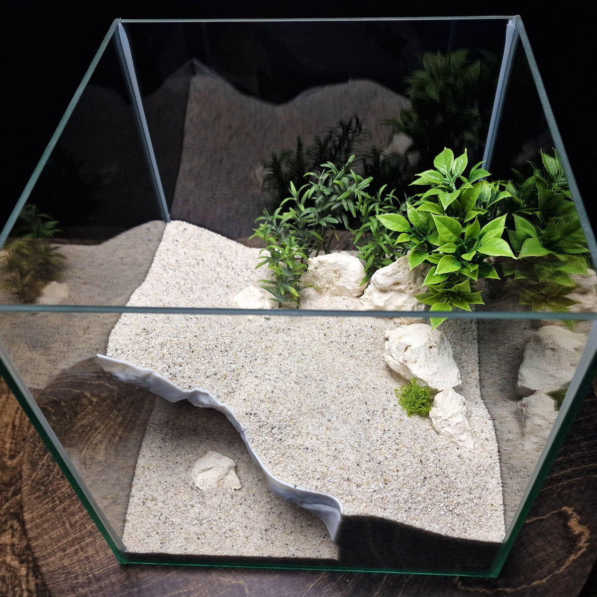 Coast Dune Aquarium Cave & Aquascape Hardscape – 3D-Printed Fish Hide