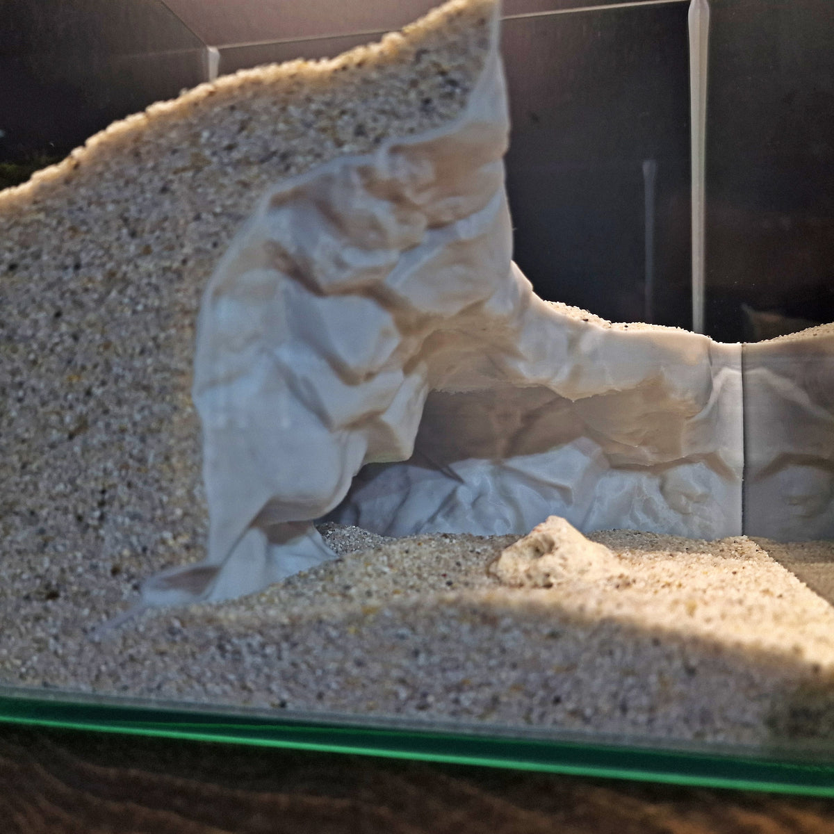 Coast Dune Aquarium Cave & Aquascape Hardscape – 3D-Printed Fish Hide