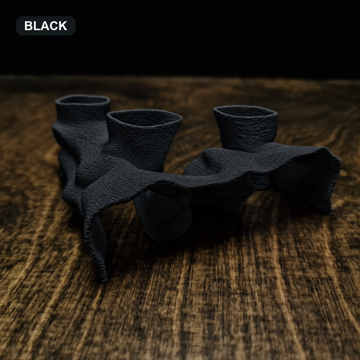 Ocean Tunnel black finish