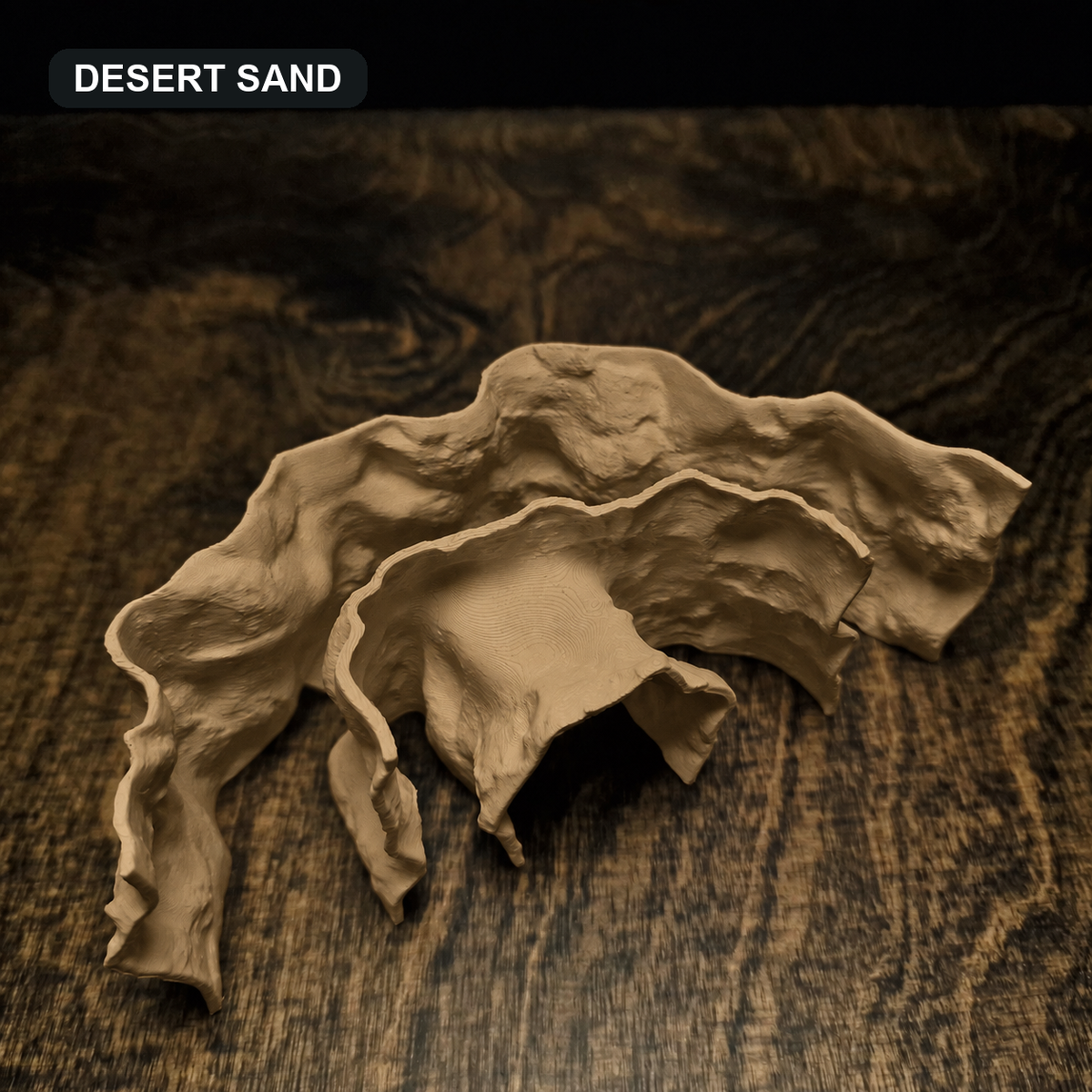 Reef Canyon desert sand finish