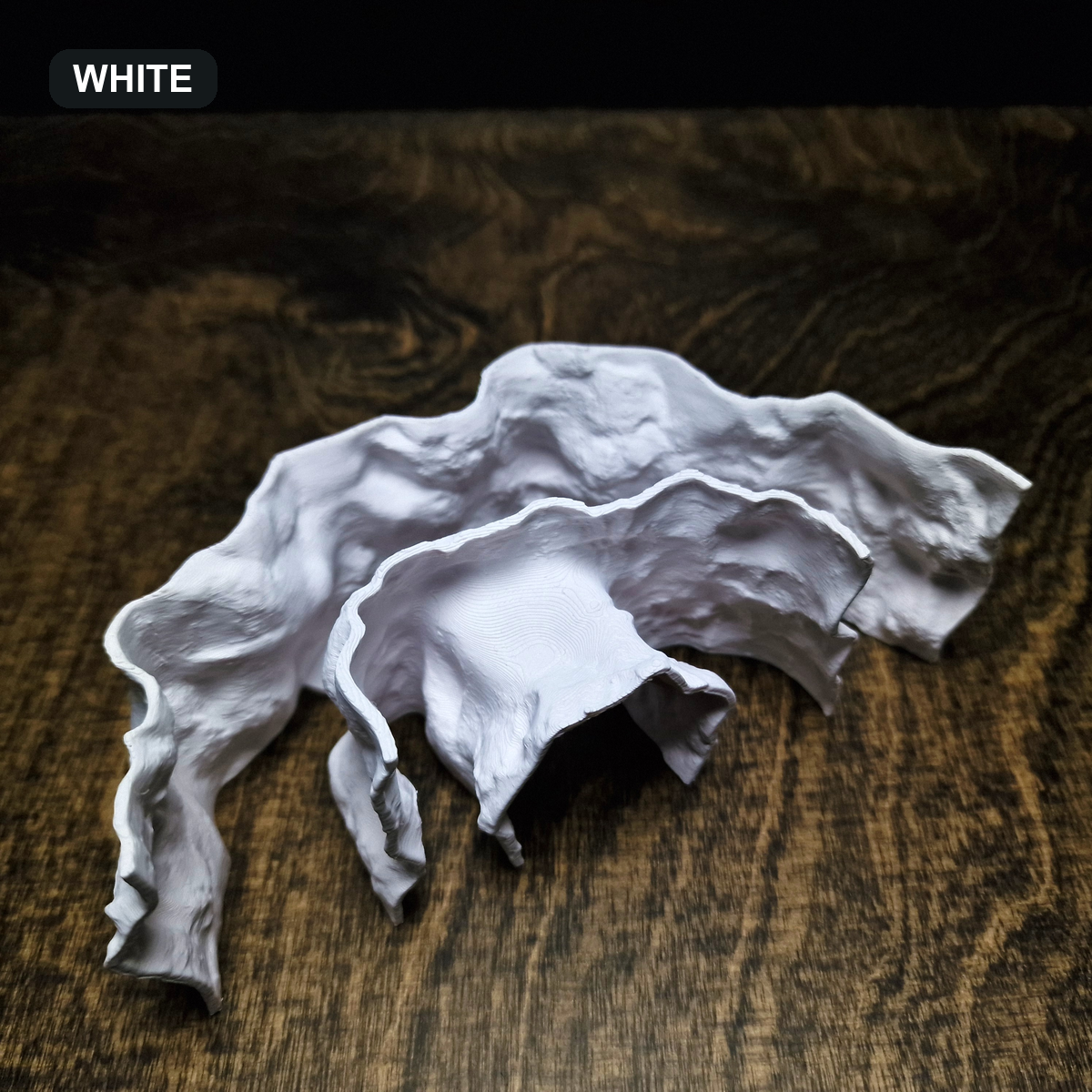 Reef Canyon white finish
