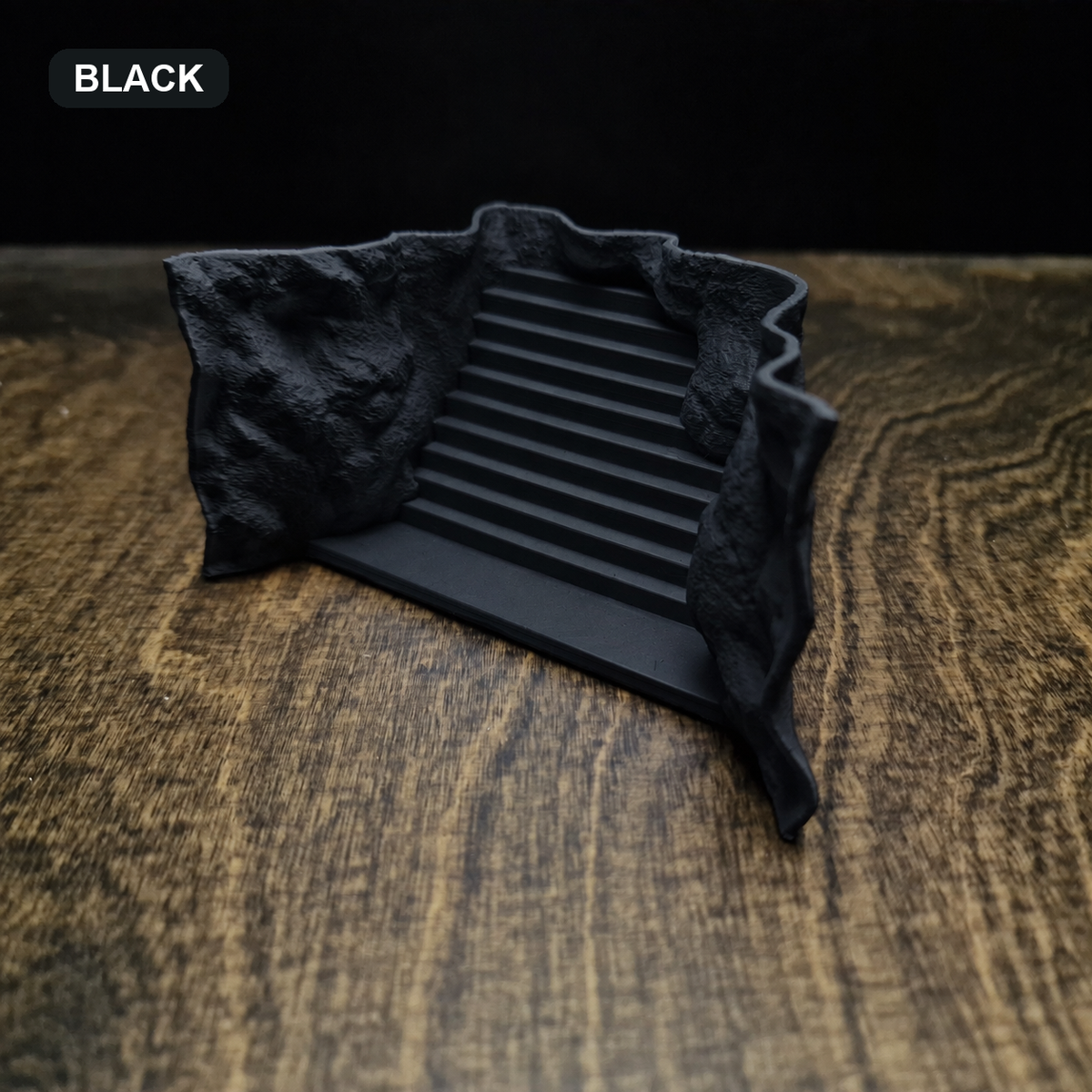 Seaside Stairway black finish