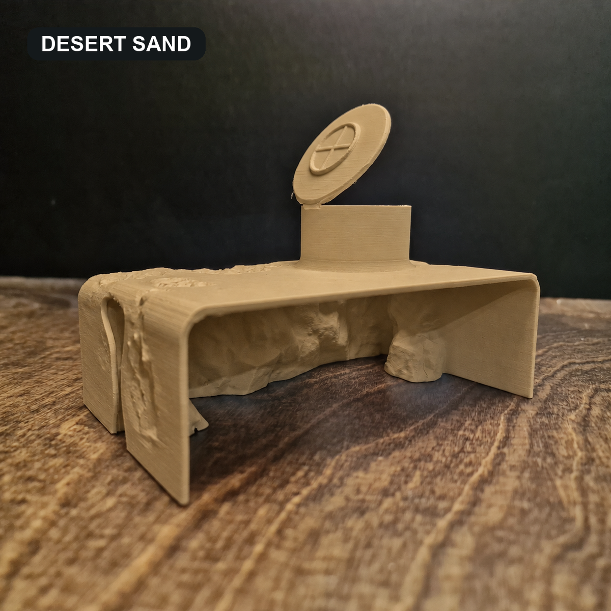 Bunker desert sand finish