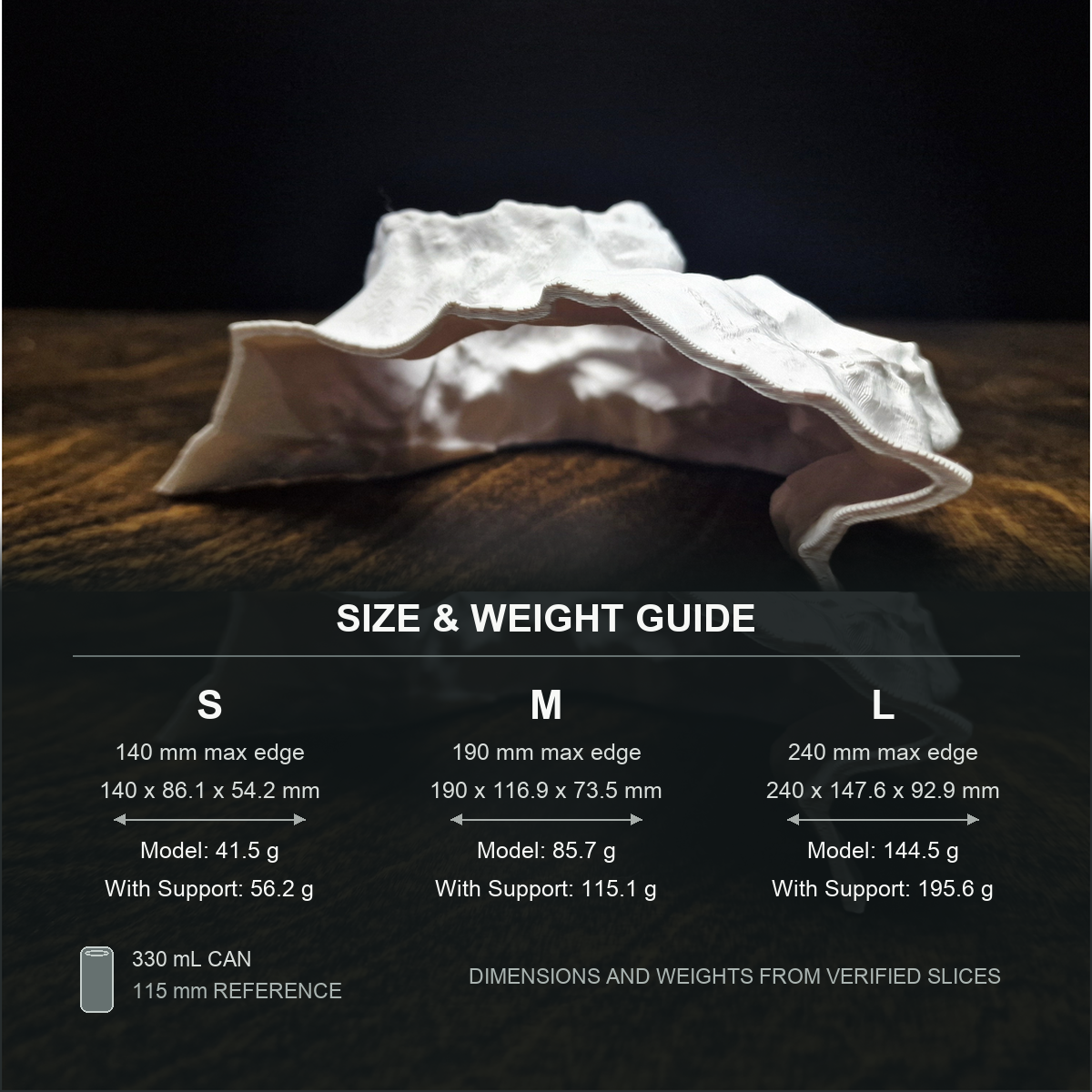 Aquaform Den Aquarium Cave & Aquascape Decor size and weight guide