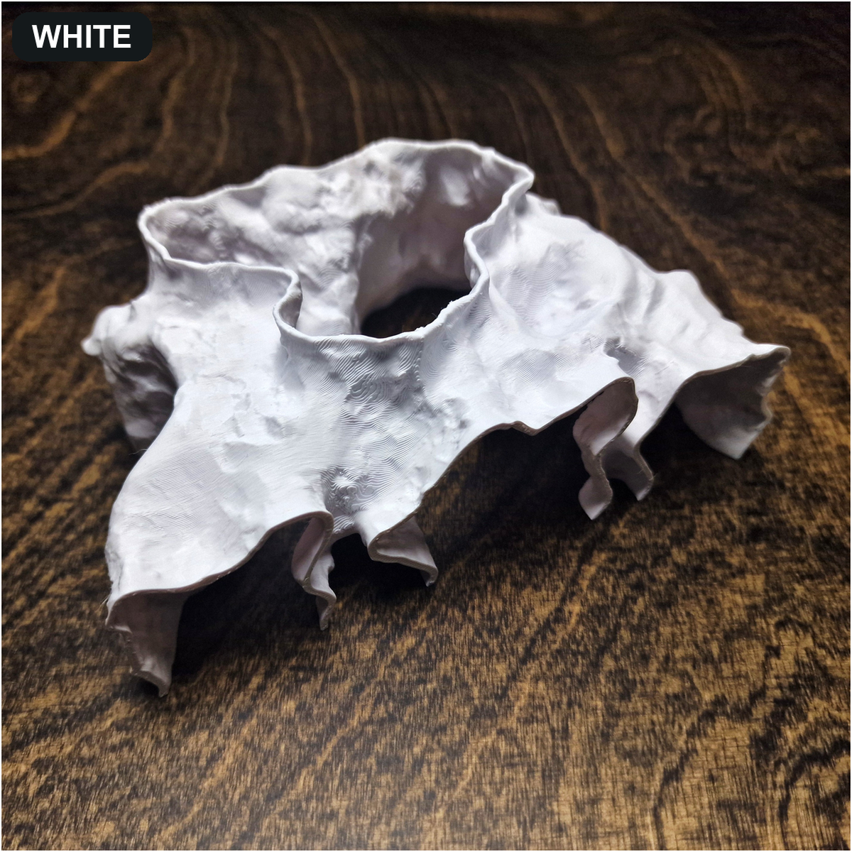 Catacomb Hollow Aquarium Cave & Aquascape Decor white