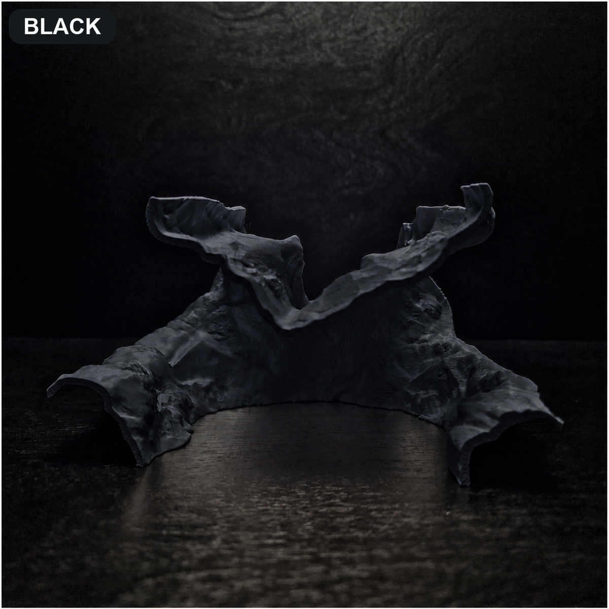 Cave 14 Aquarium Cave & Aquascape Decor black