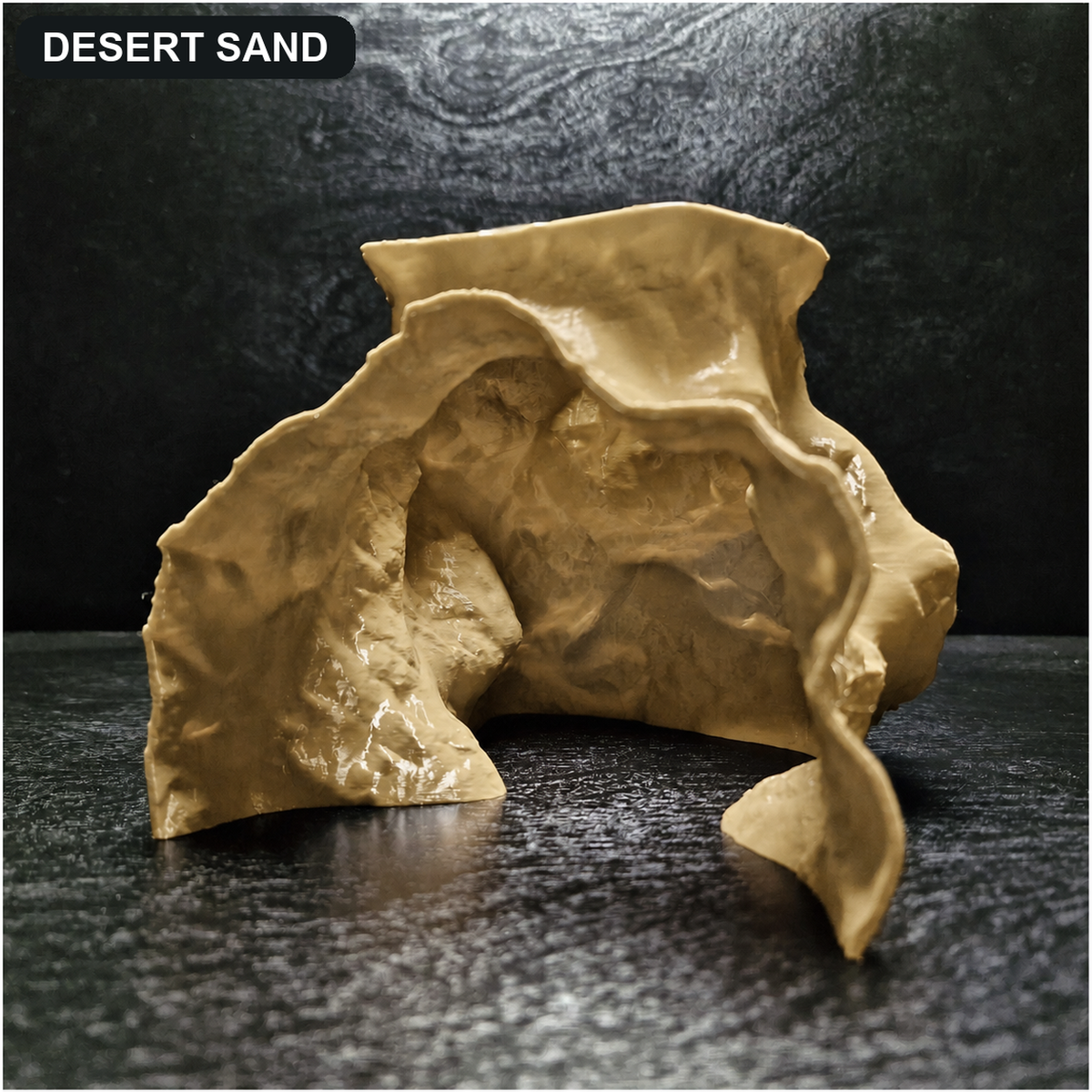 Cave 15 Aquarium Cave & Aquascape Decor desert sand