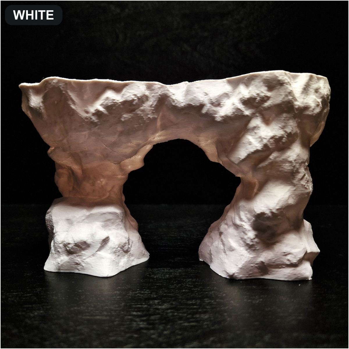 Cave 24 Aquarium Cave & Aquascape Decor white