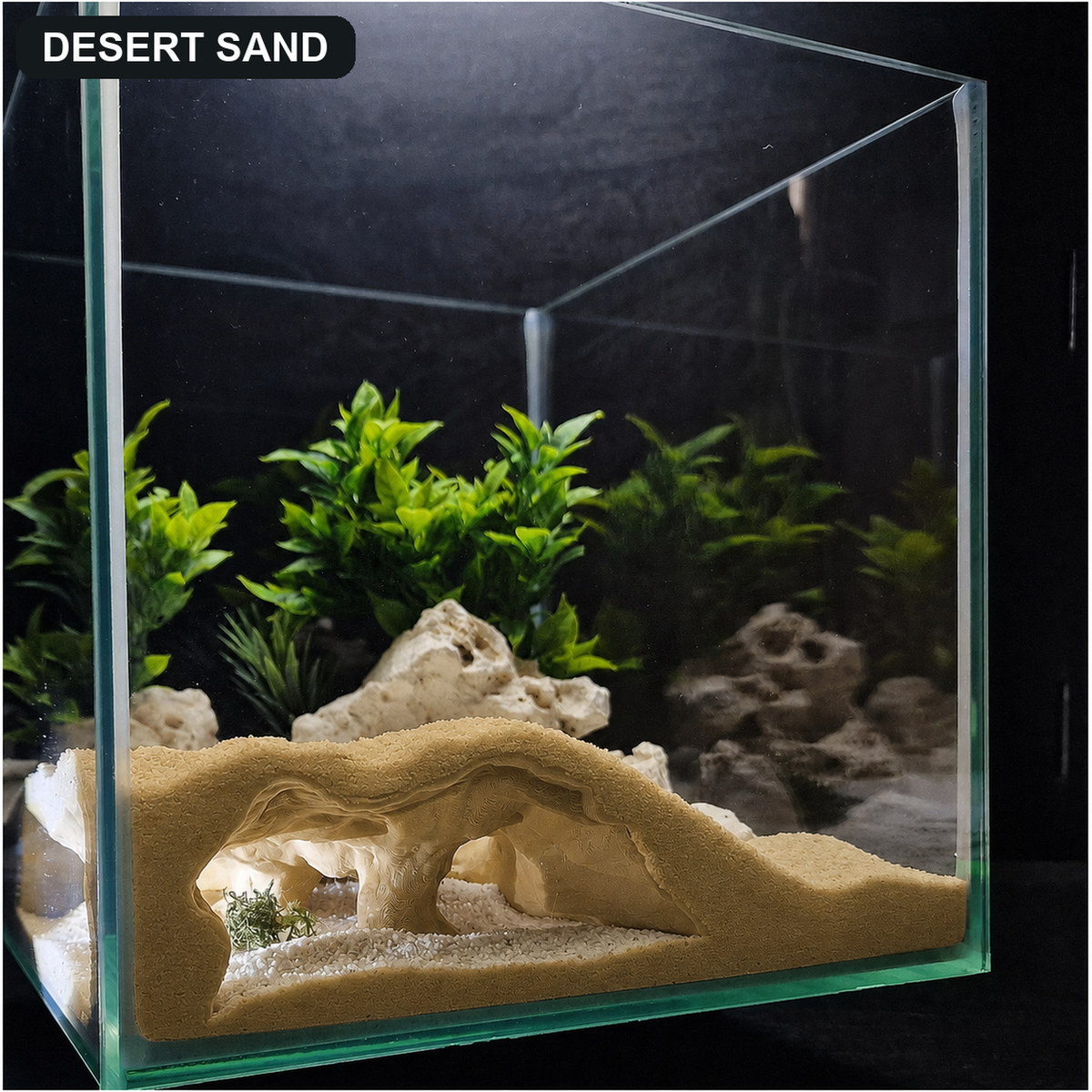 Cave 5 Aquarium Cave & Aquascape Decor desert sand