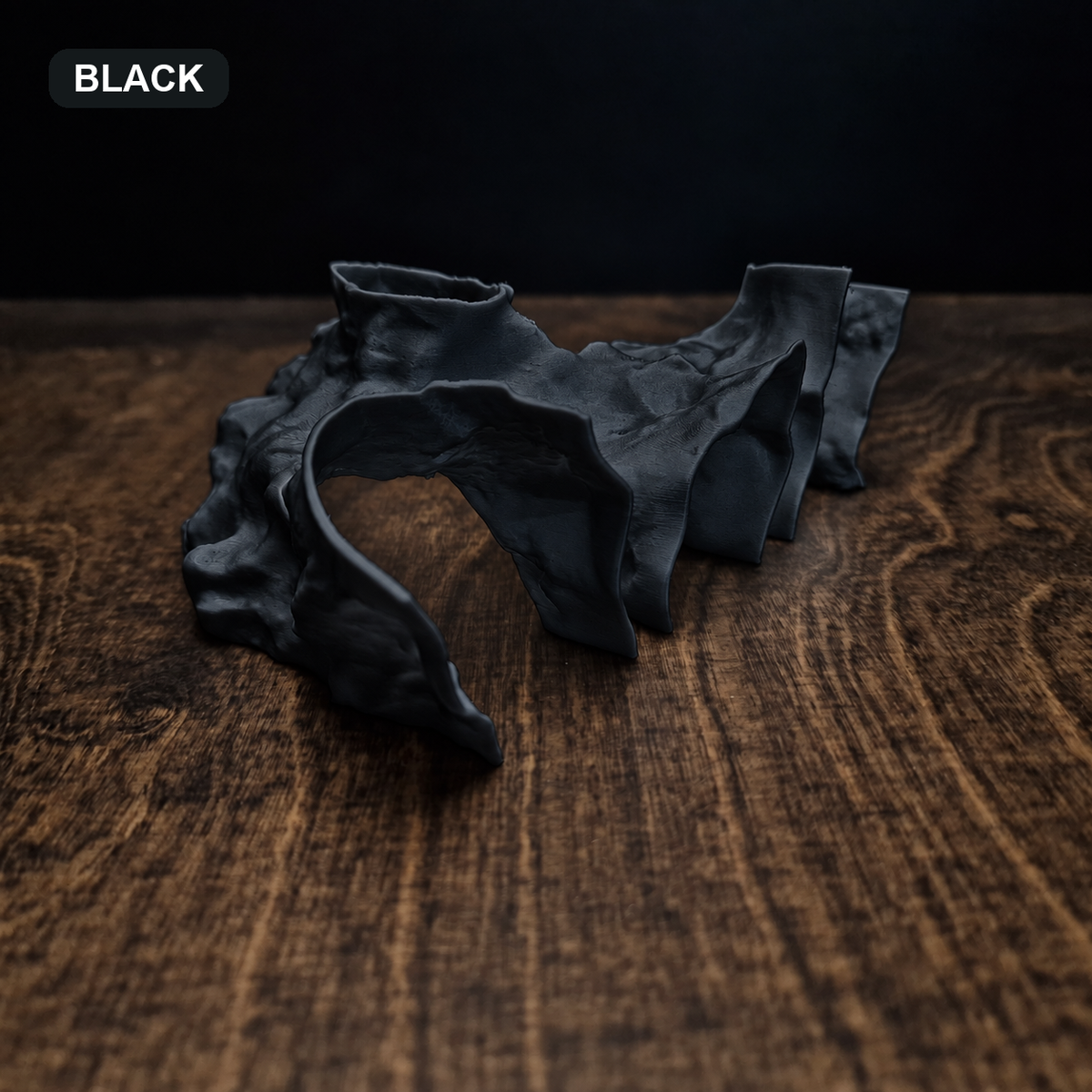 SaltDune black finish