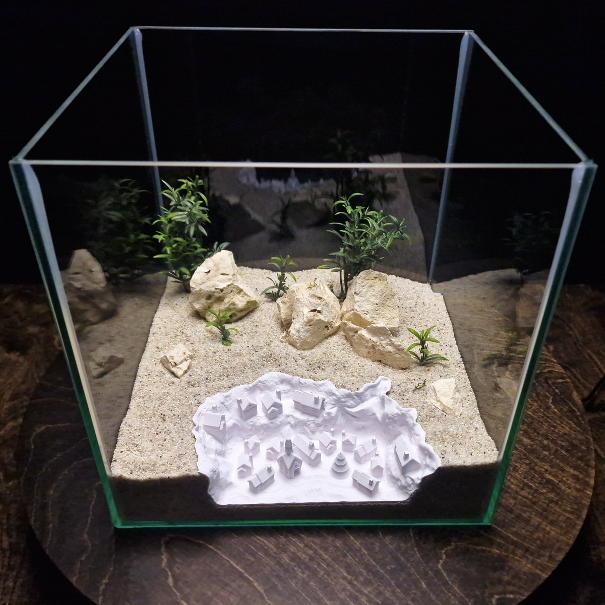 Christmas Town Aquarium Village — source 004 13