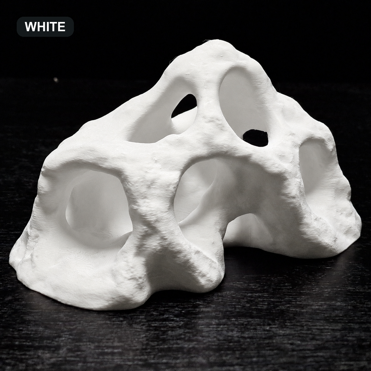 MoonRock Hide Aquarium Cave — sku white