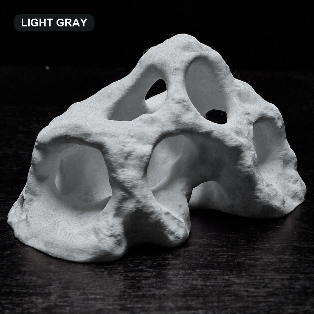 MoonRock Hide Aquarium Cave — sku light gray