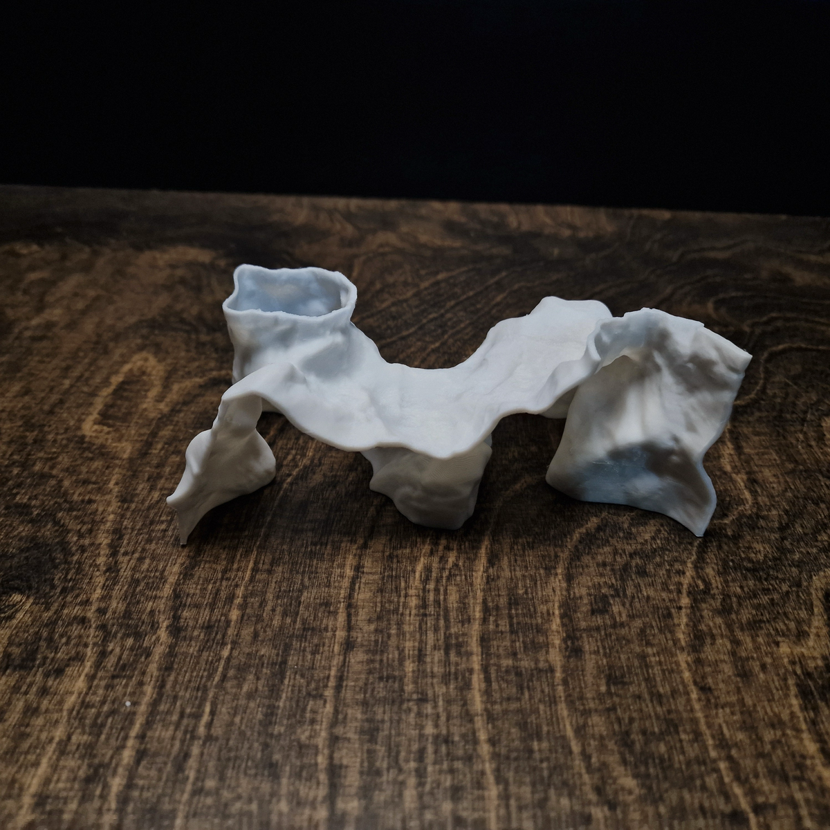 Shore Sand aquarium rockscape White finish