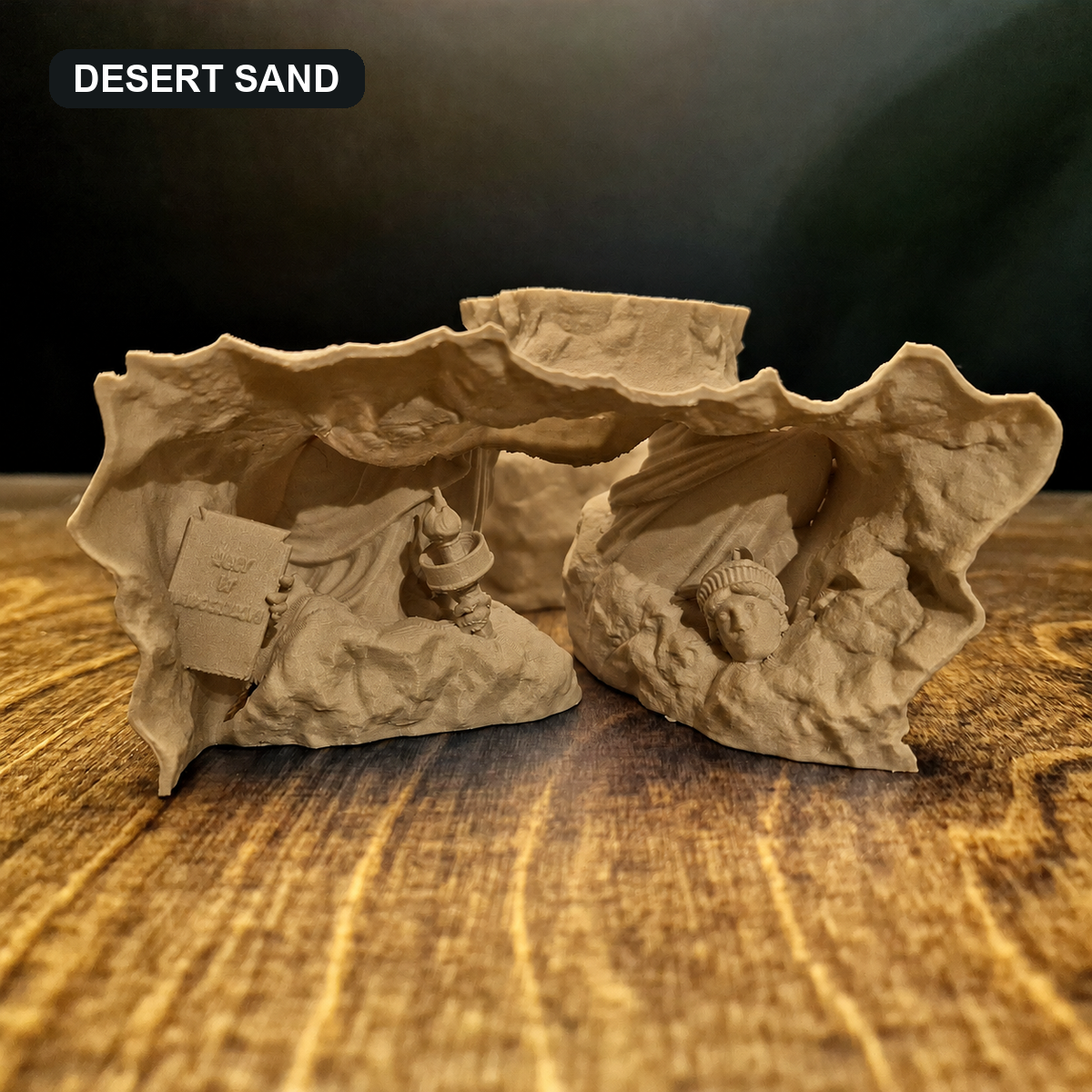 Statue of Liberty Aquarium Cave — sku desert sand