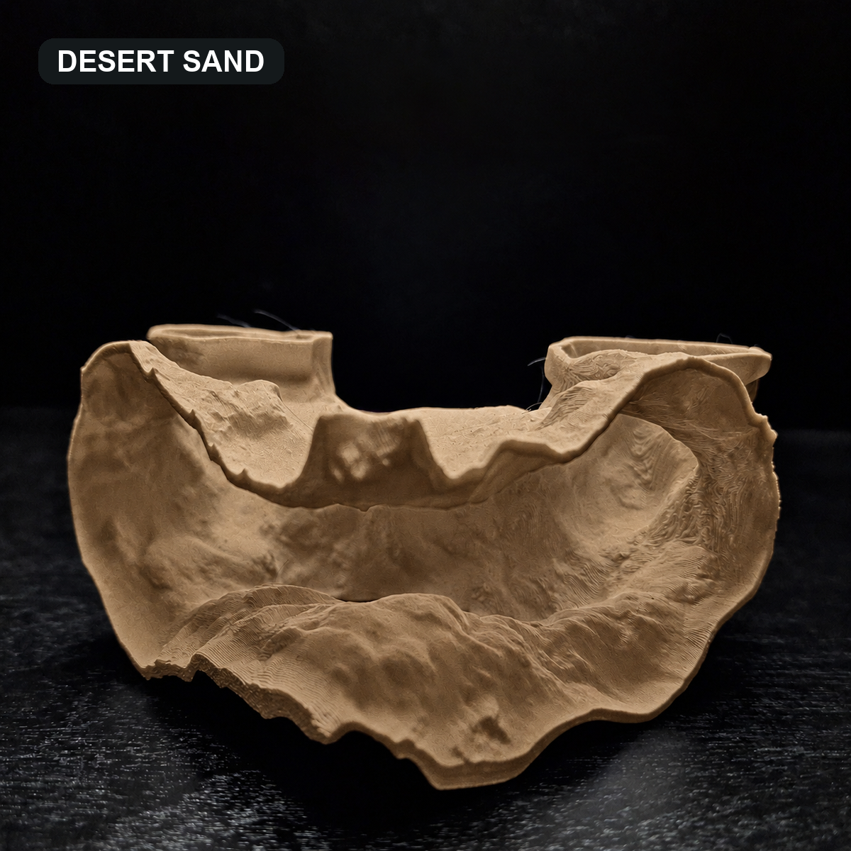 Tideveil Den Aquarium Corner Cave — sku desert sand