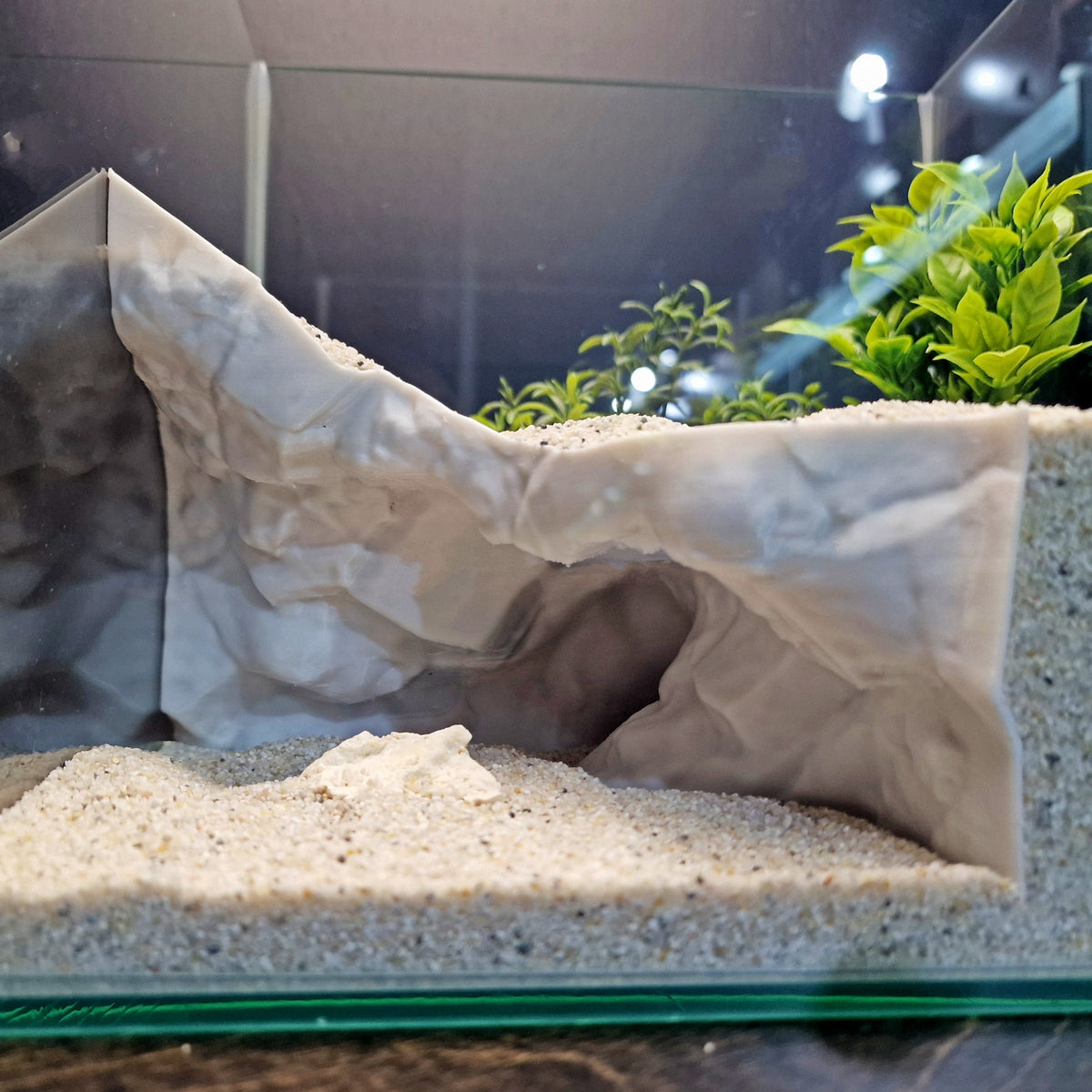 Coast Dune Aquarium Cave & Aquascape Hardscape – 3D-Printed Fish Hide