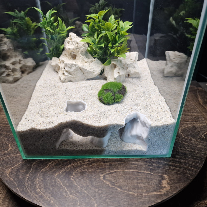 Shore Sand Shrimp Shelter & Fish Hide – 3D-Printed Aquarium Hardscape