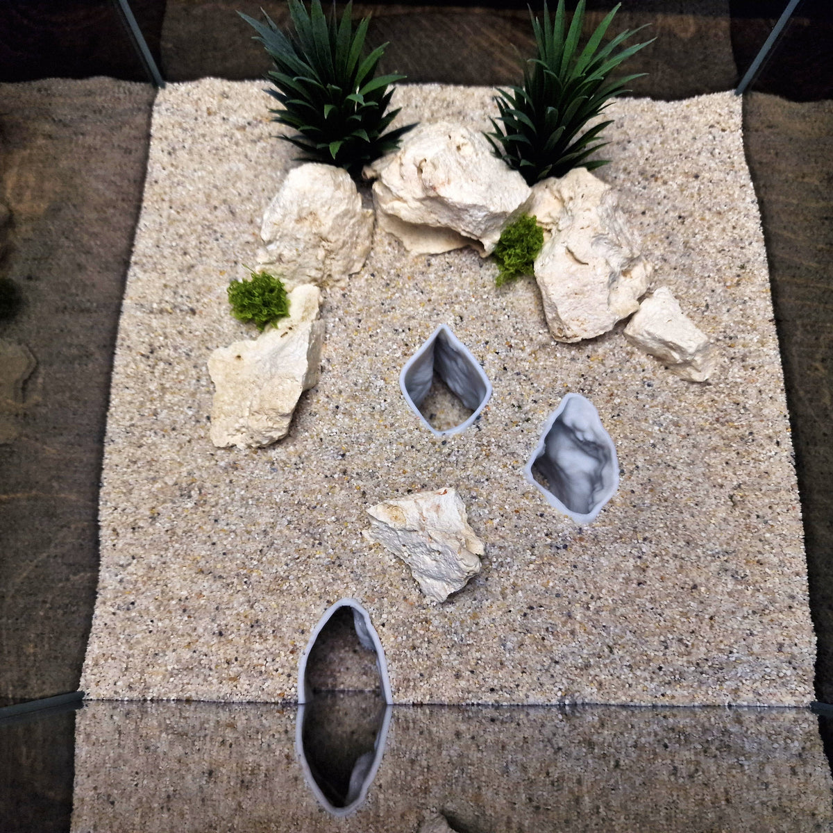Dune Cove Aquarium Cave & Shrimp Shelter – 3D-Printed Fish Hide