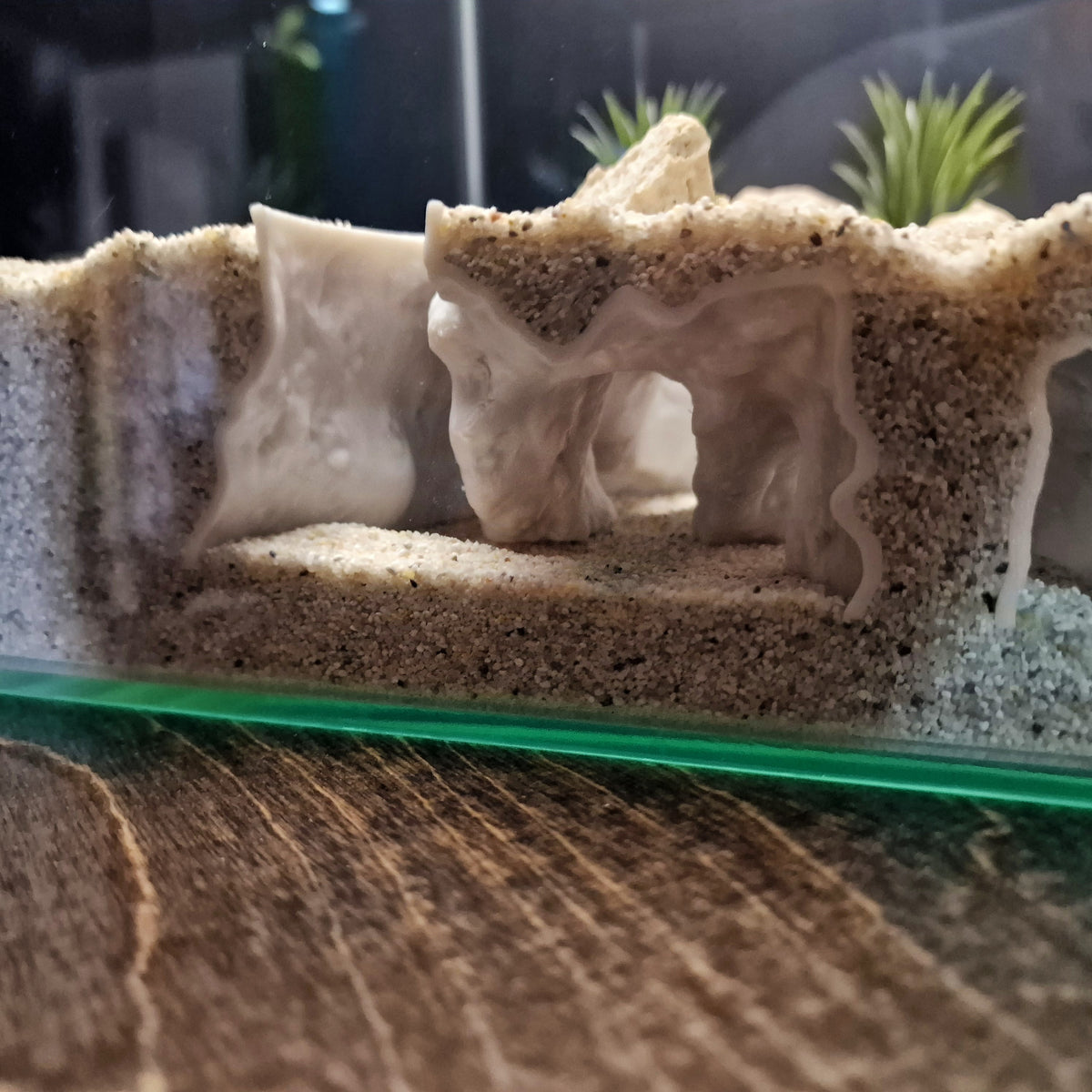 Dune Cove Aquarium Cave & Shrimp Shelter – 3D-Printed Fish Hide