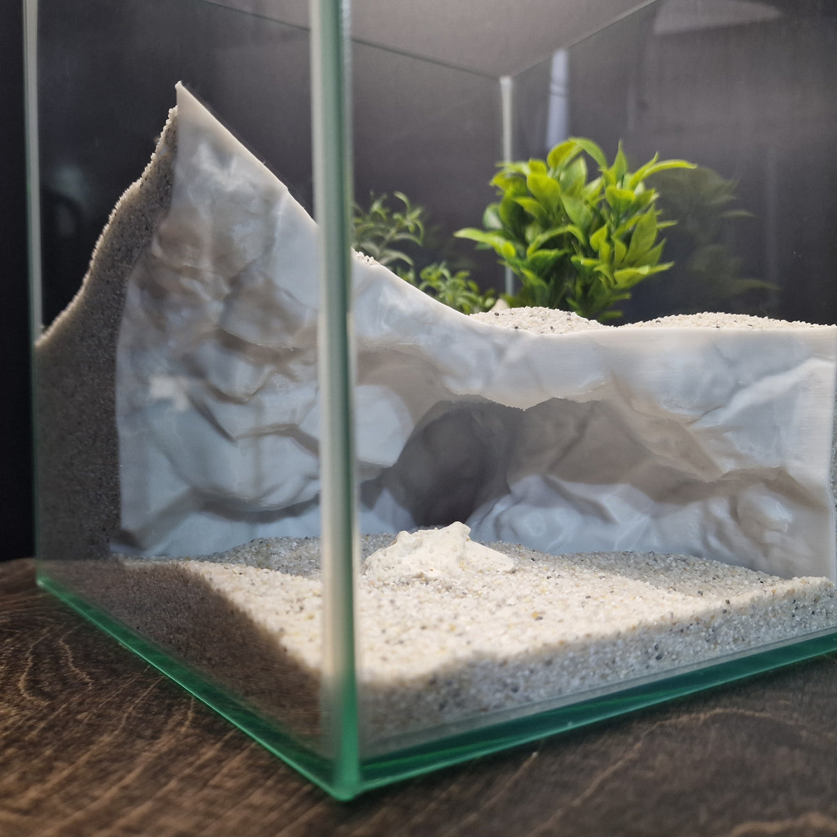 Coast Dune Aquarium Cave & Aquascape Hardscape – 3D-Printed Fish Hide