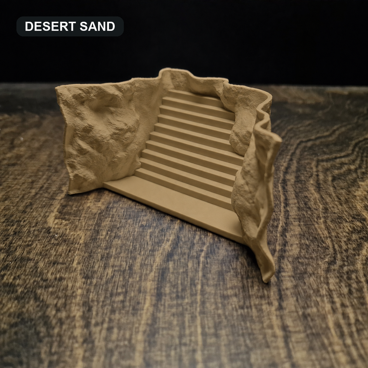 Seaside Stairway desert sand finish
