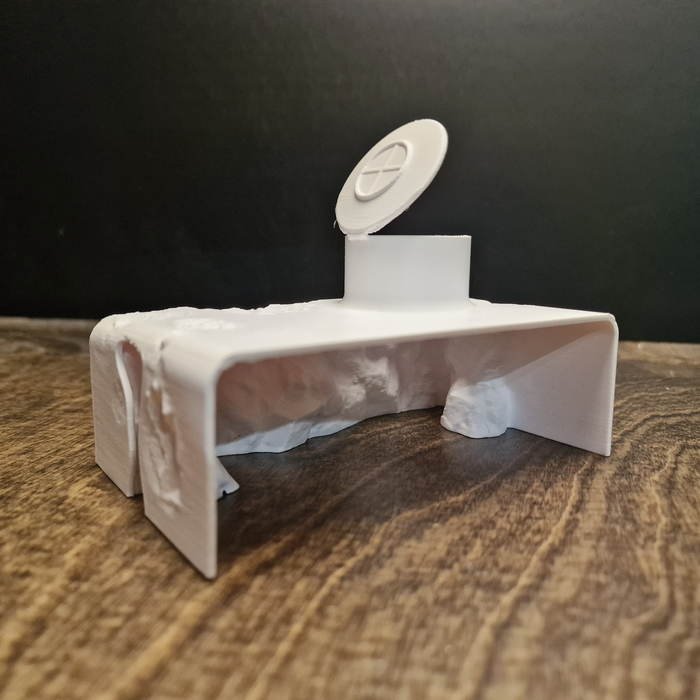 Bunker printed aquarium cave