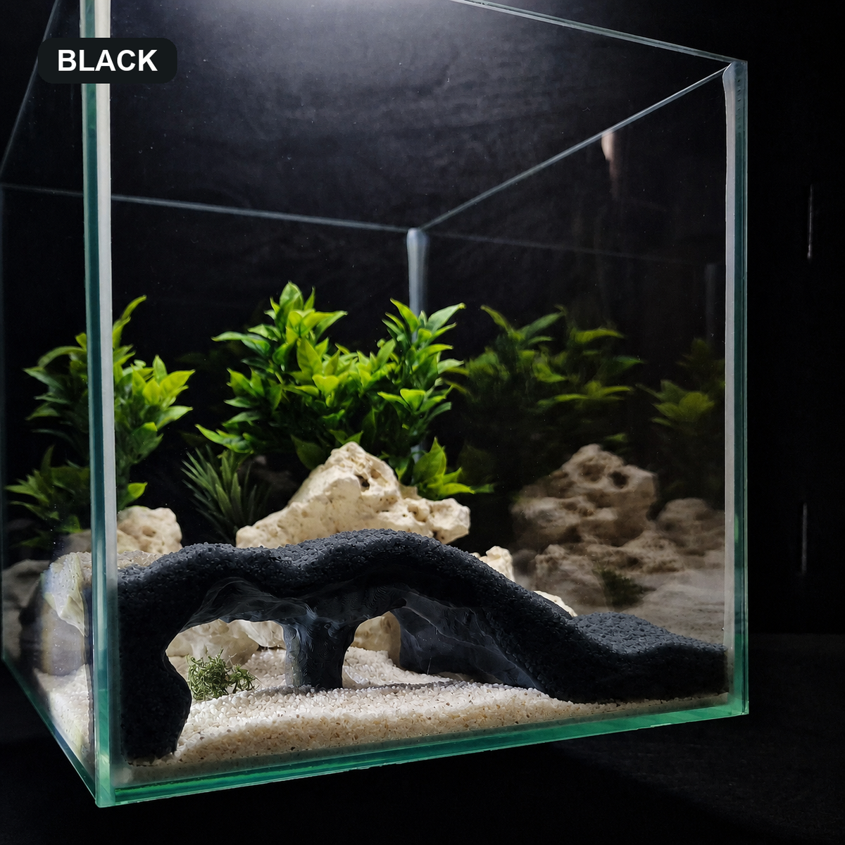 Cave 5 aquarium habitat view 7