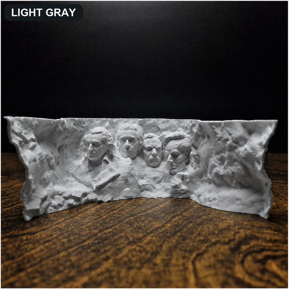 Rushmore Hollow Aquarium Cave & Aquascape Decor light gray