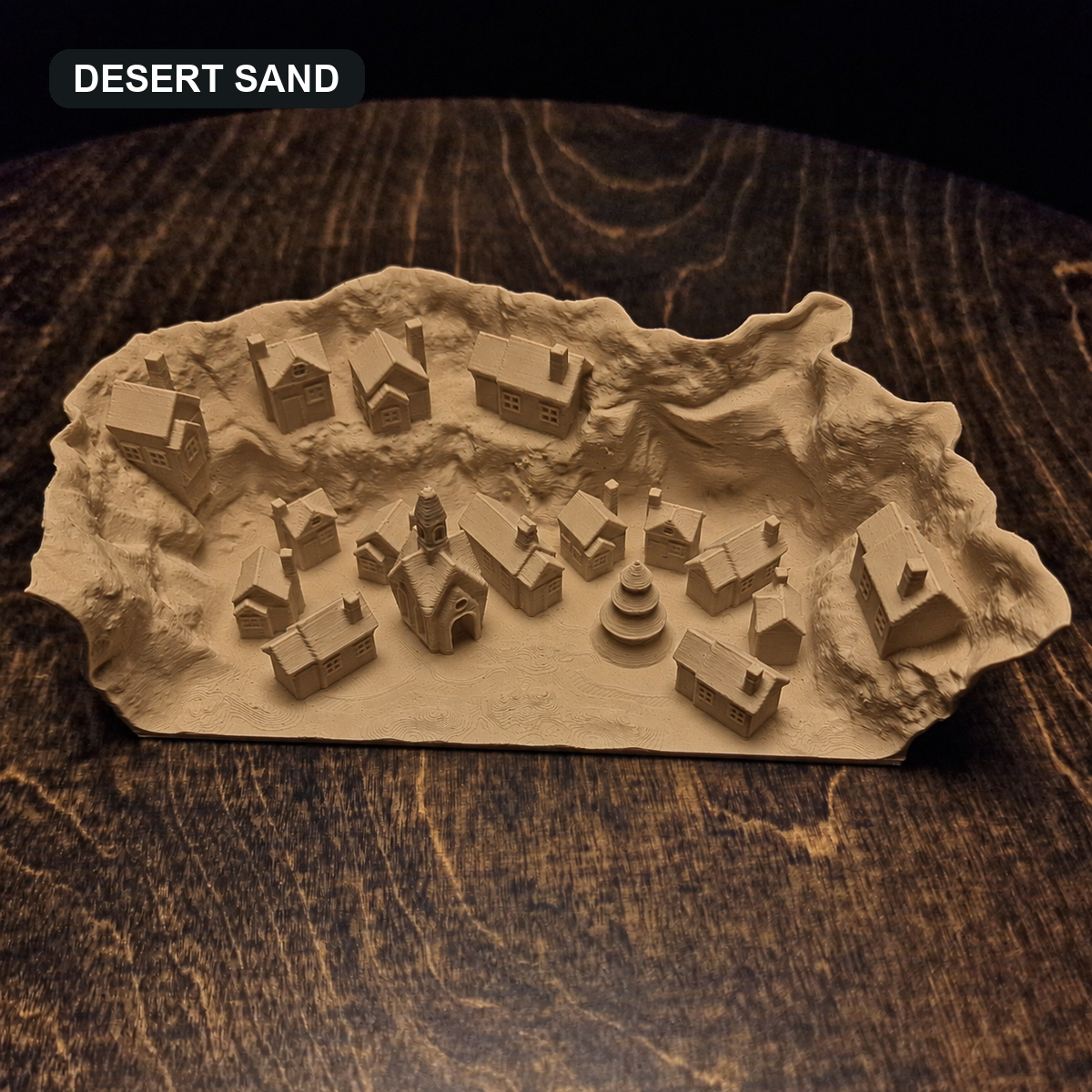 Christmas Town Aquarium Village — sku desert sand