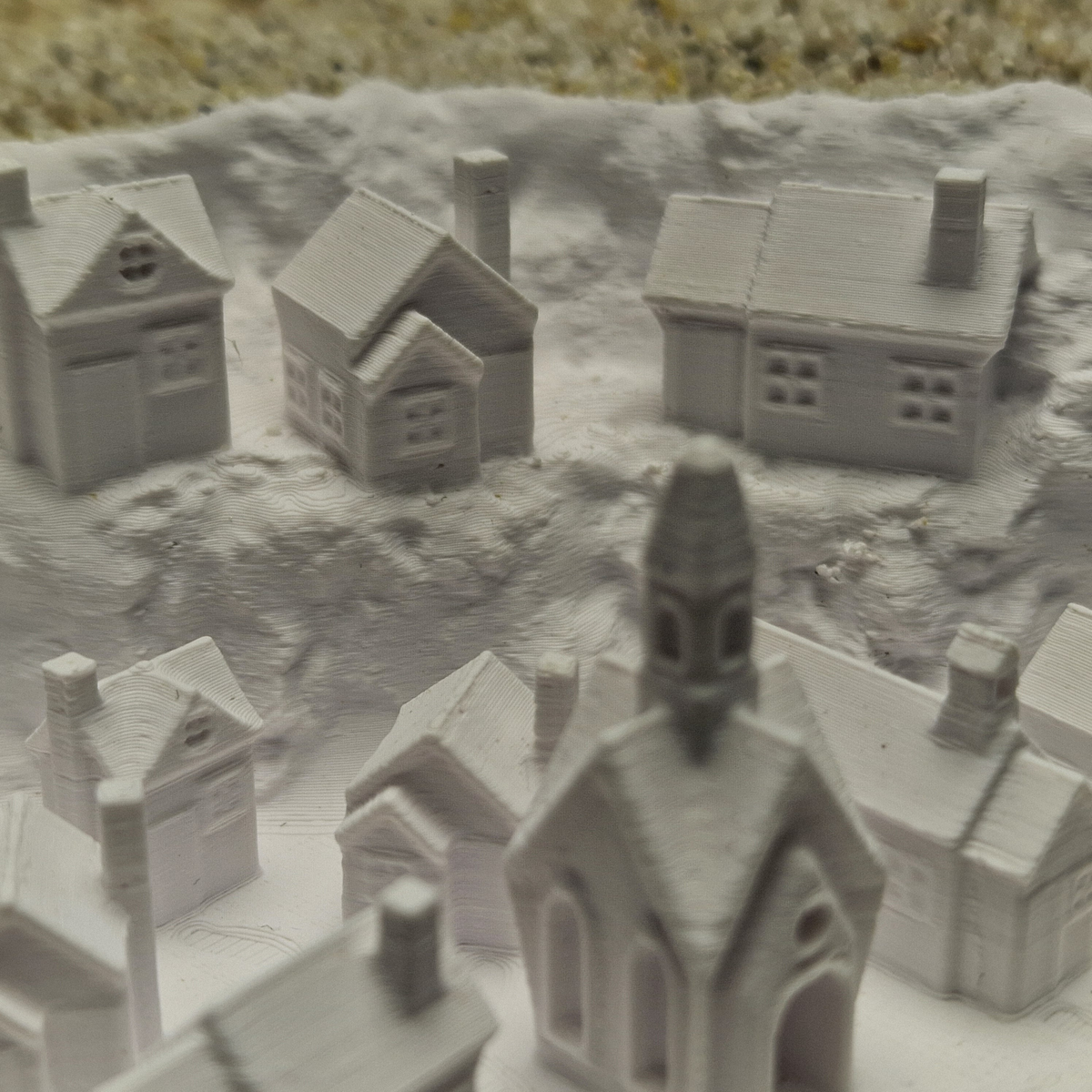 Christmas Town Aquarium Village — source 009 6