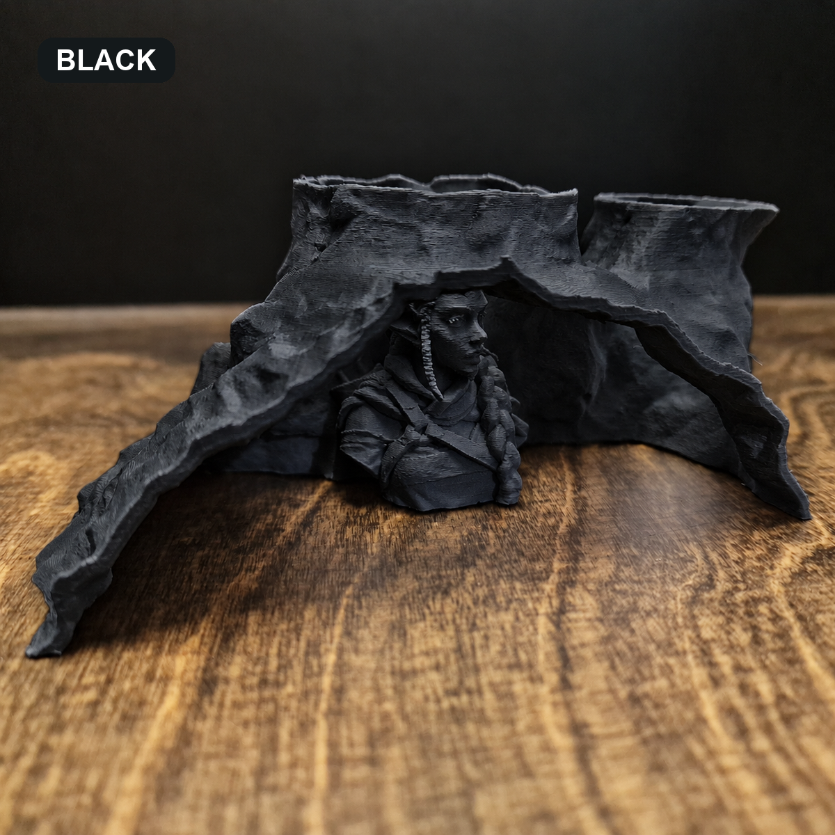 Elf Hunter Aquarium Cave — sku black