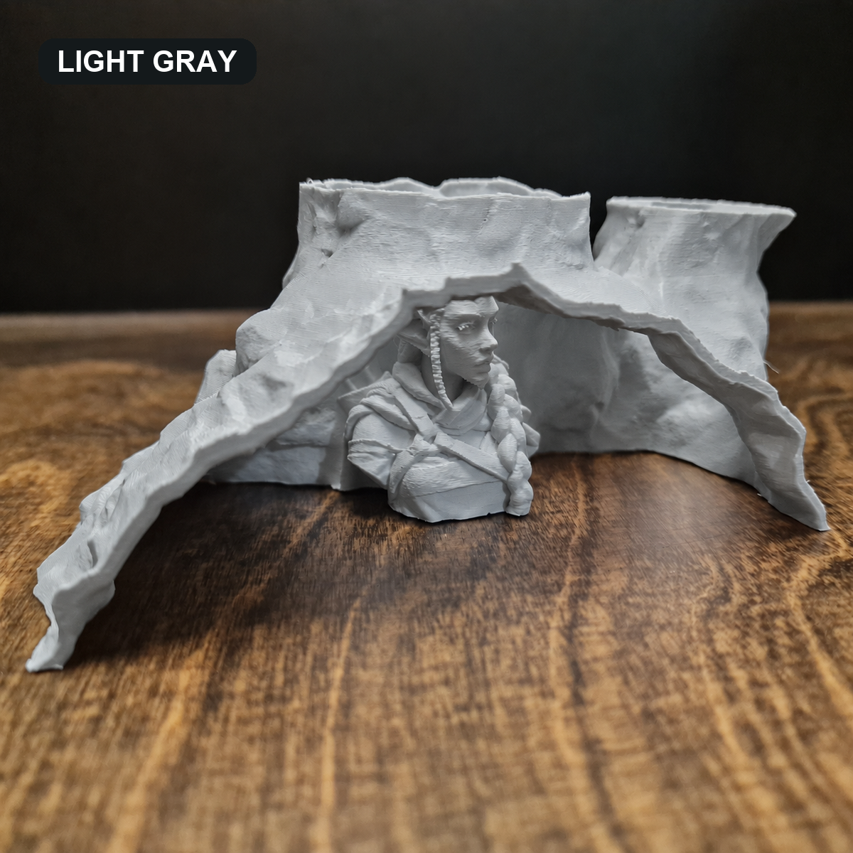 Elf Hunter Aquarium Cave — sku light gray