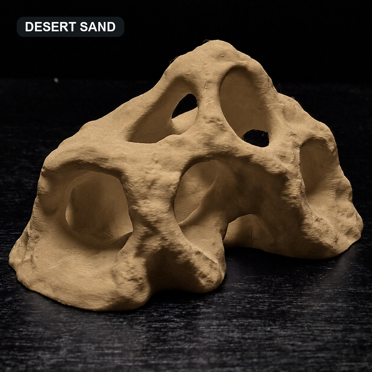 MoonRock Hide Aquarium Cave — sku desert sand