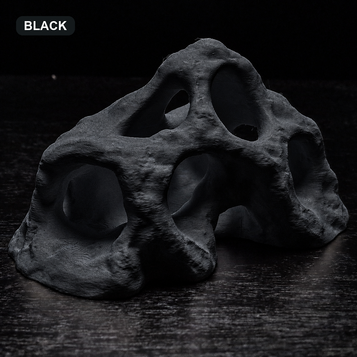 MoonRock Hide Aquarium Cave — sku black