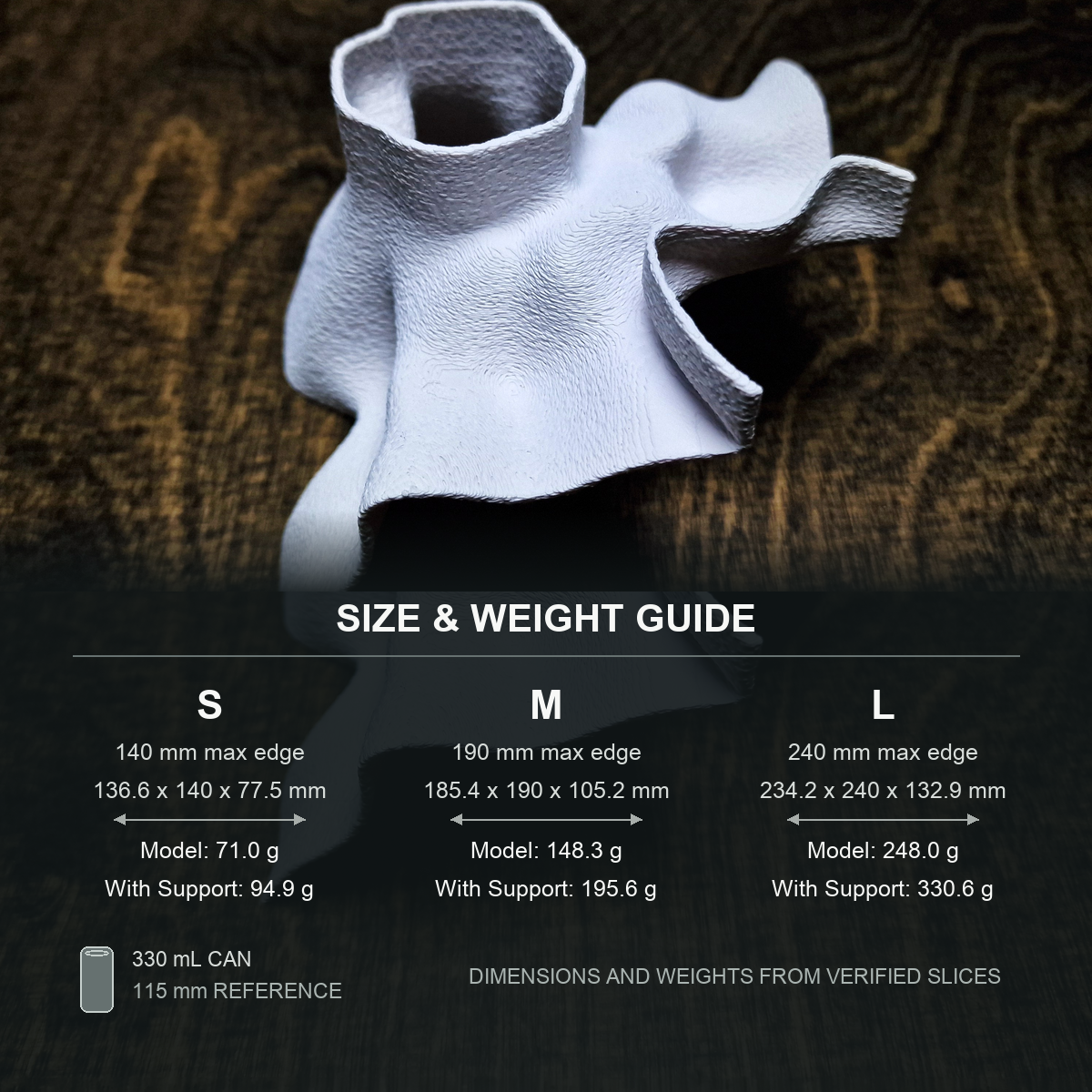 Ocean Corner Aquarium Cave — size weight guide